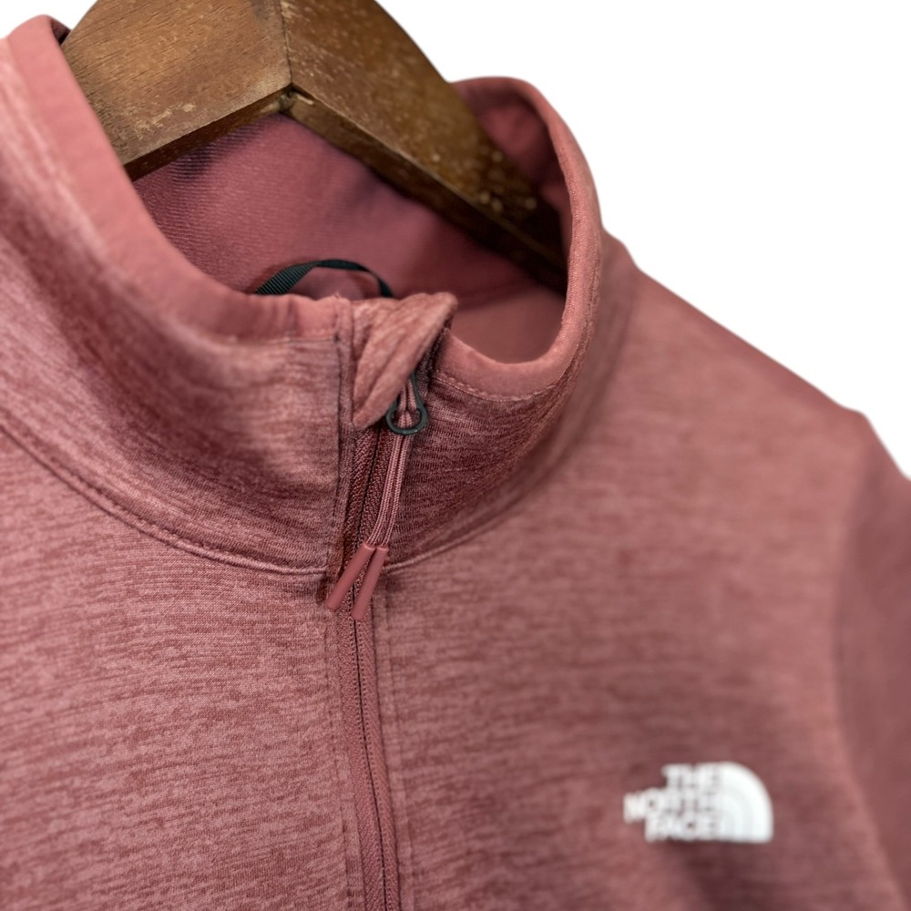 The North Face Womens Canyonlands Quarter Zip Pullover M Rose‎ Heather Outdoor - Picture 4 of 10